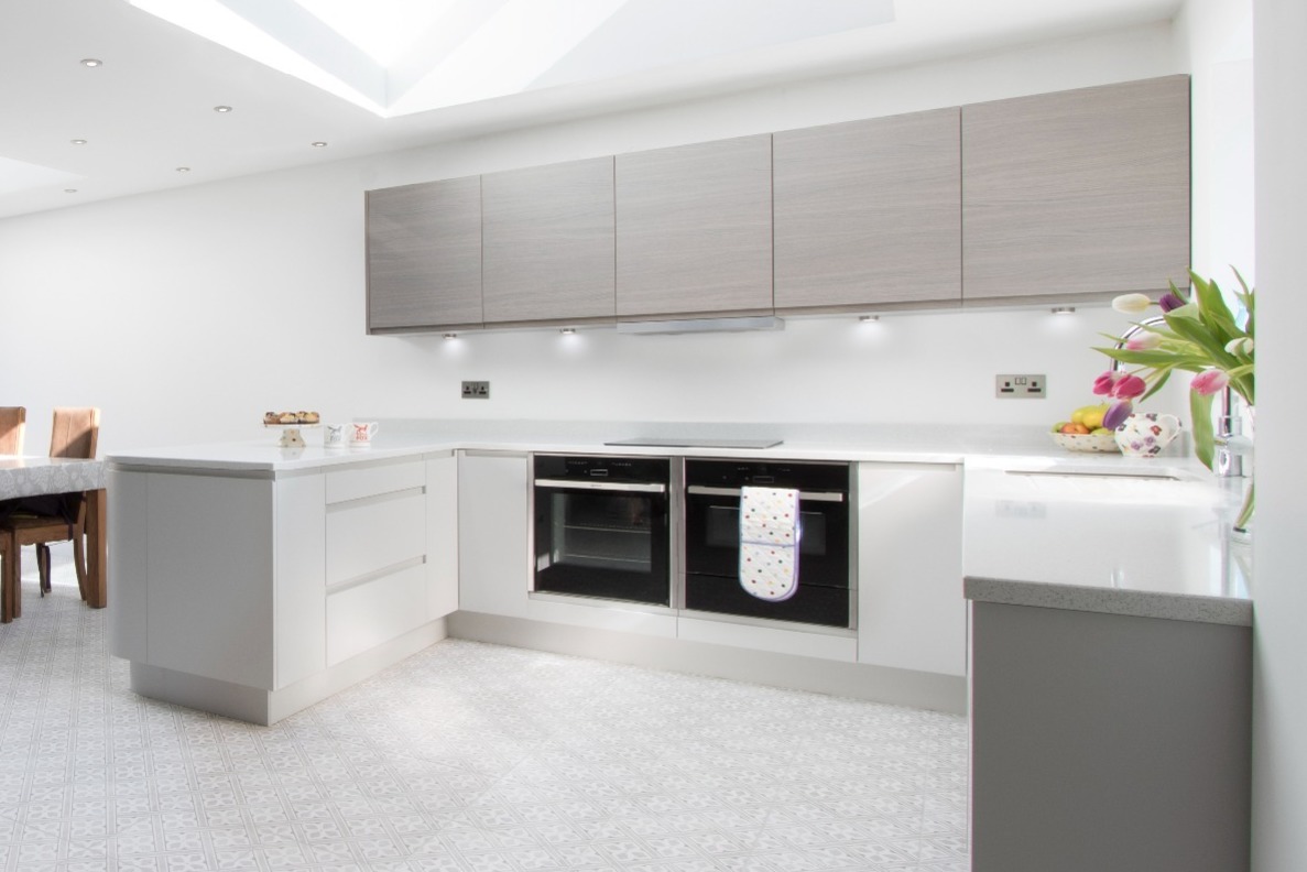 Stylish practical kitchen in West Wick